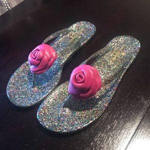 Kate Spade Rose 🌹 flip flops